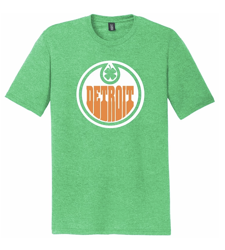 Behind the Design: Old School Logo Inspires 2021 Detroit St. Patty's Day Tee