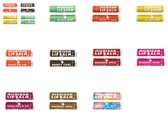 Michigan Organic Lip Balm - Superman Ice Cream