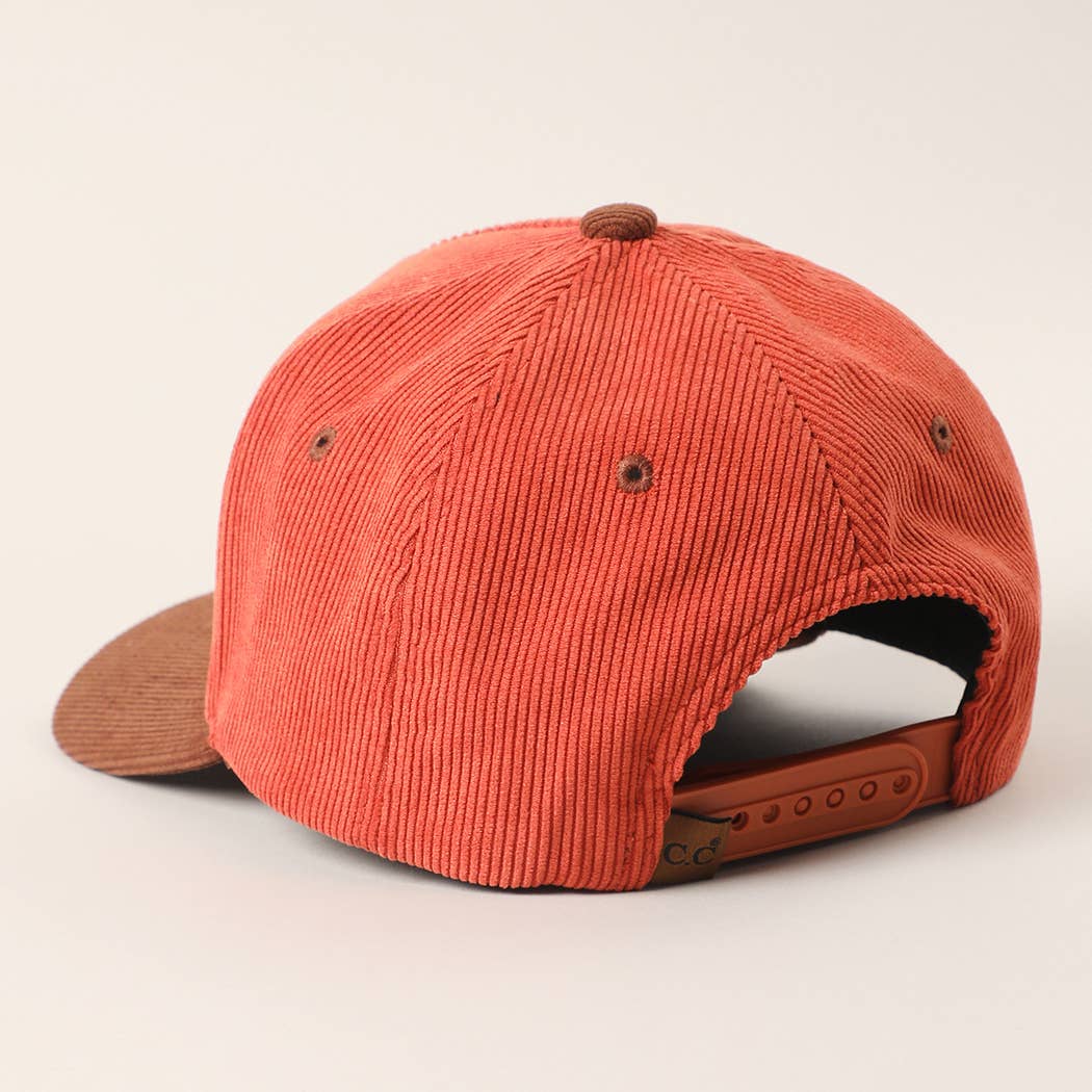 DEAD INSIDE BUT SPOOKY VIBES Corduroy Trucker Hat