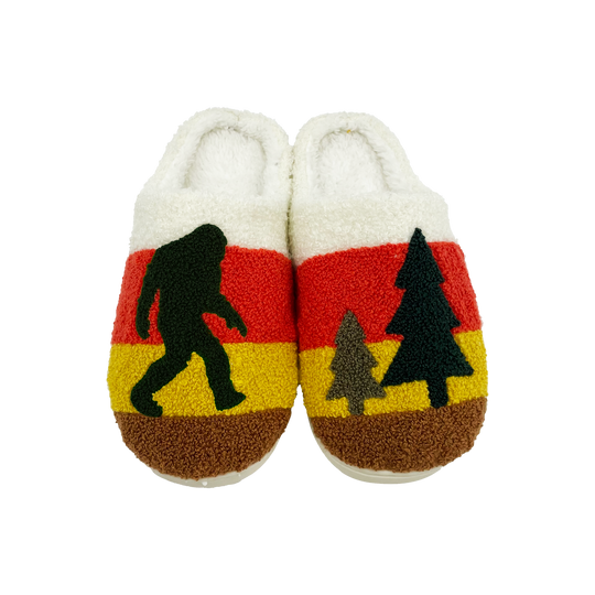 Sasquatch Stroll Cozy Slippers