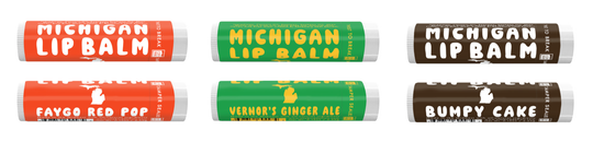 Michigan Organic Beeswax Lip Balm, Faygo Red Pop