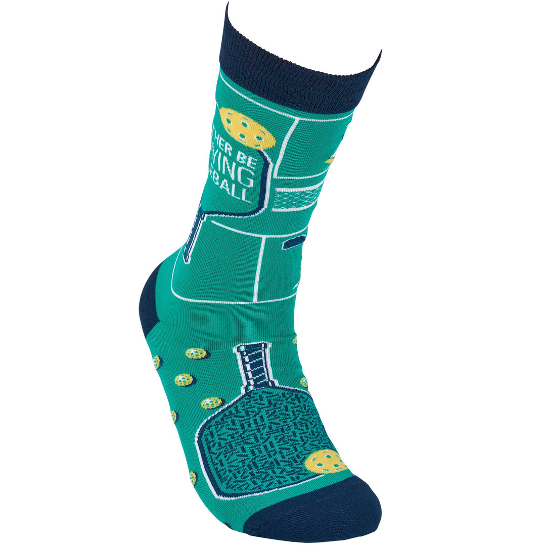 Rather Be Playing Pickleball Socks