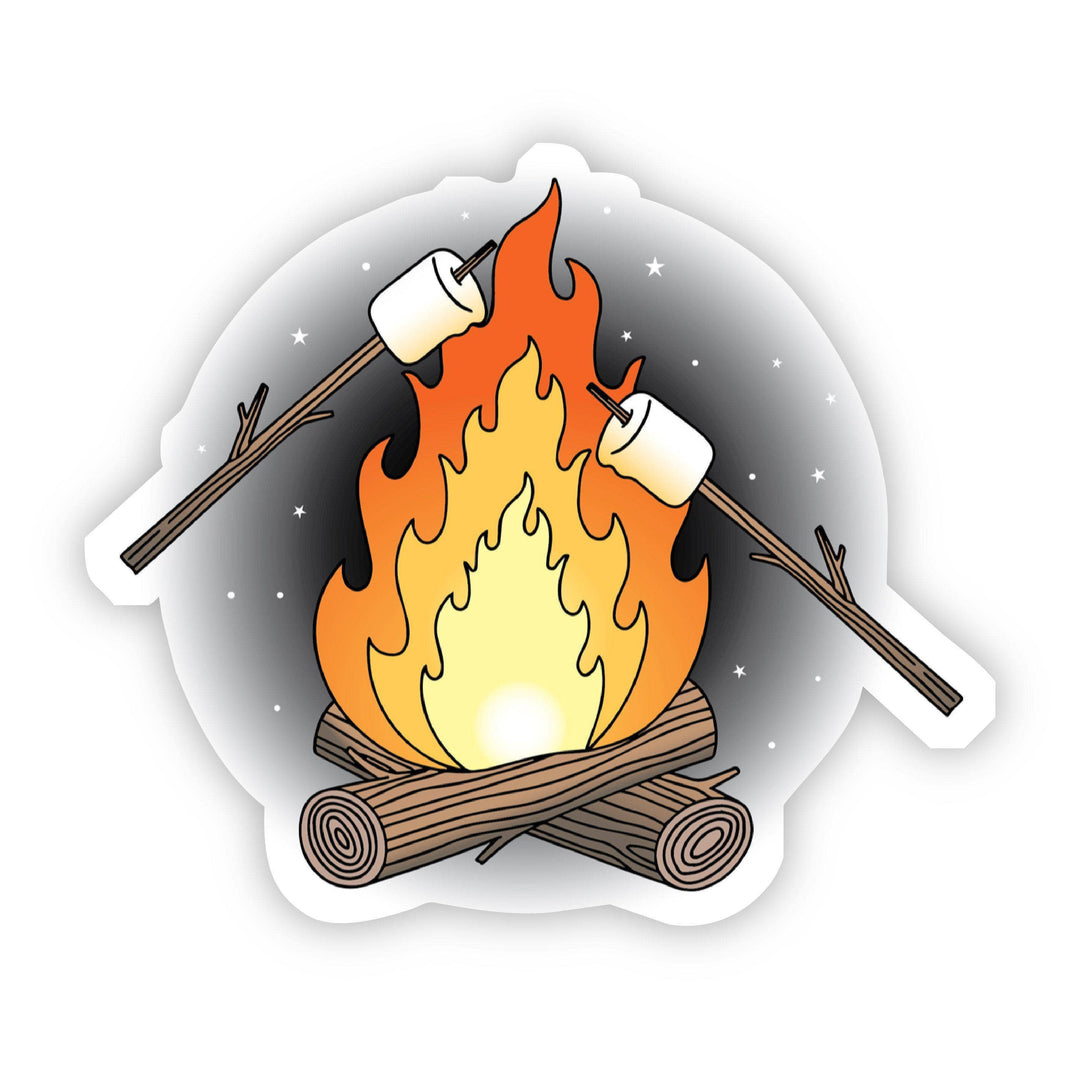 Campfire &amp; Marshmallows Sticker