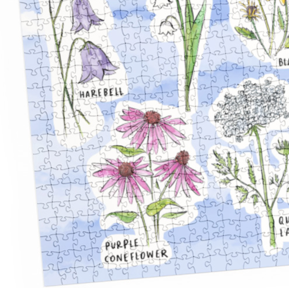 Wildflowers of Michigan Puzzle