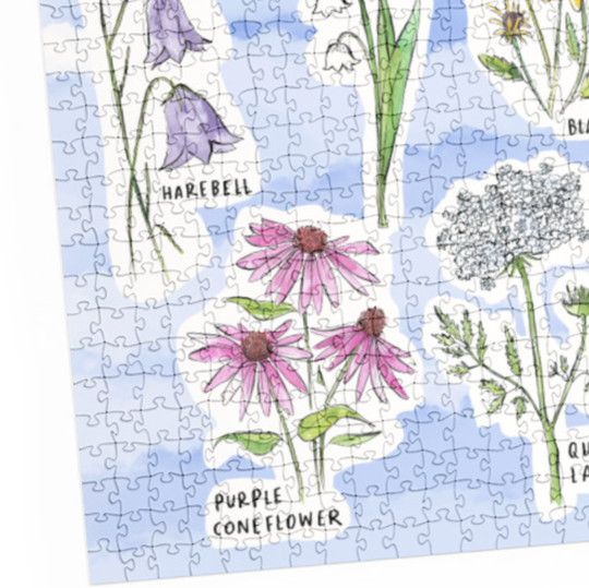 Wildflowers of Michigan Puzzle