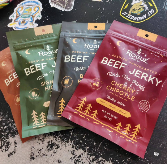 Rogue Beef Jerky - 4 Flavors to Choose