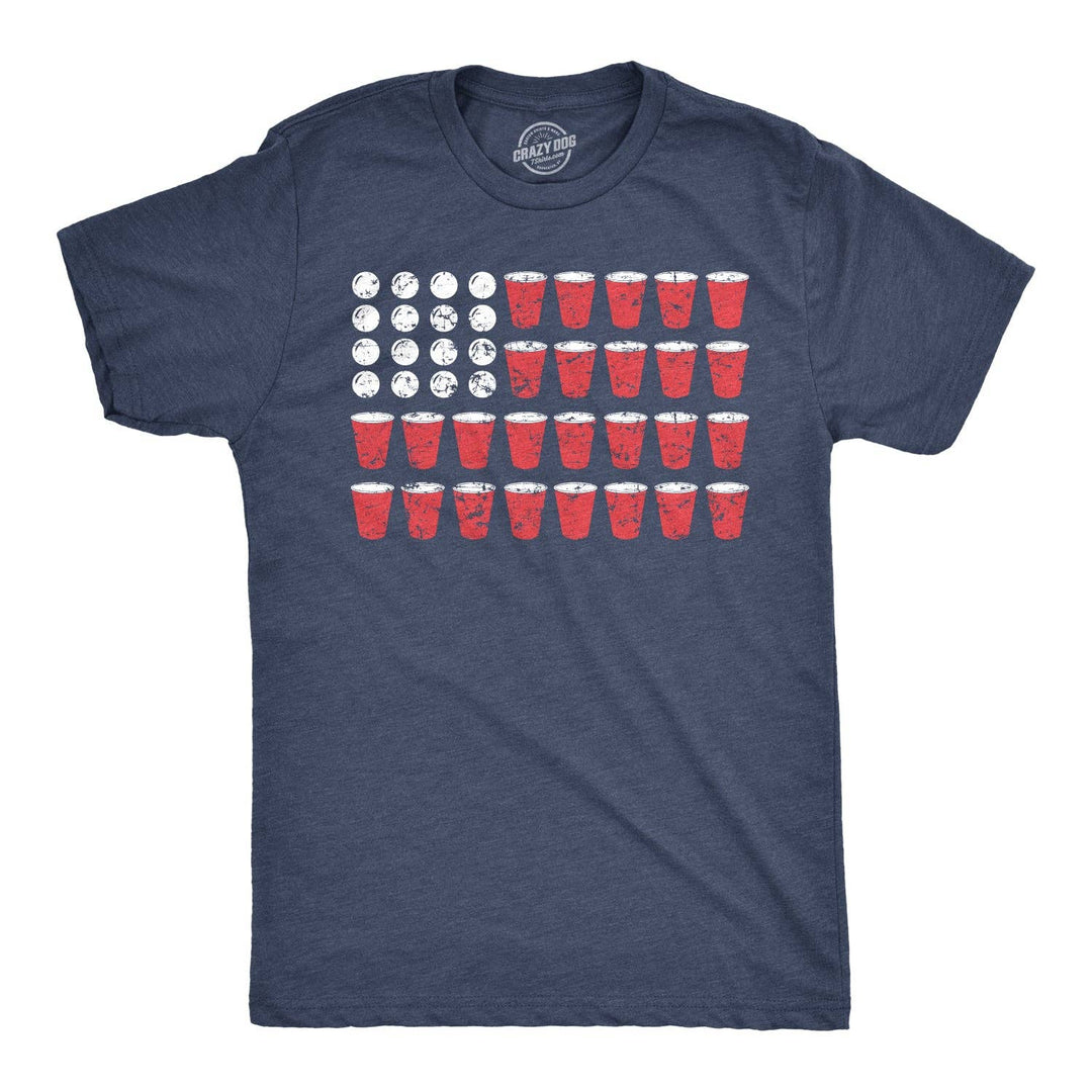 Beer Pong Flag Men&