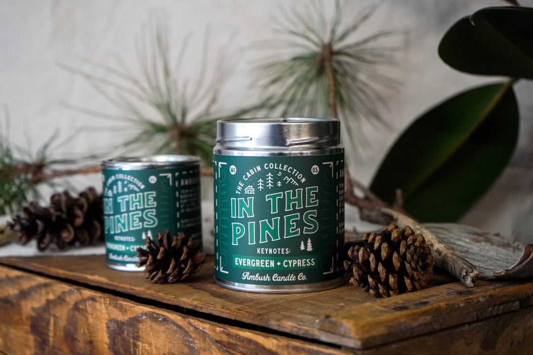 In The Pines | Evergreen + Cypress Soy Candle