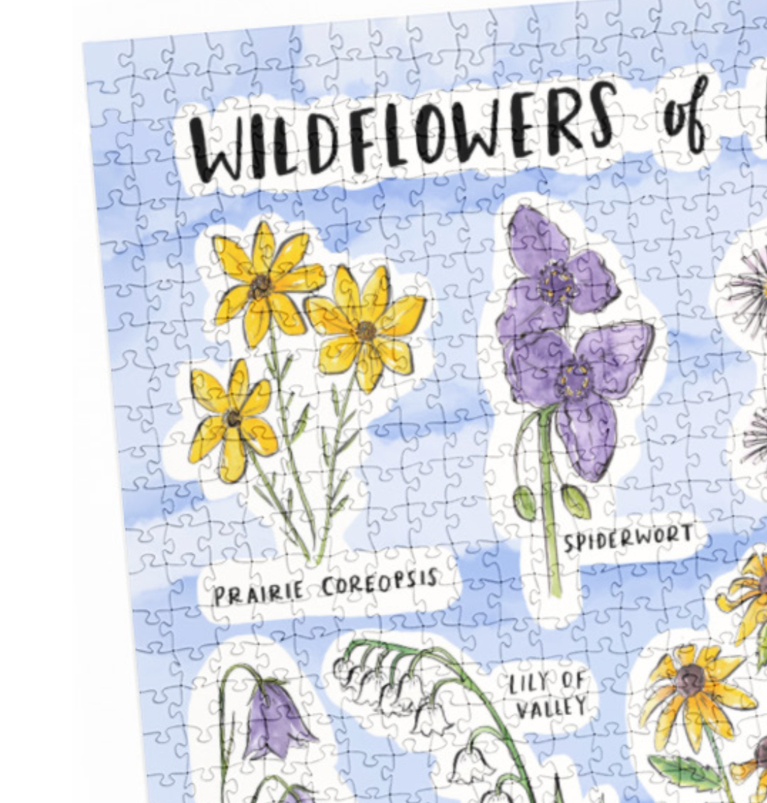 Wildflowers of Michigan Puzzle