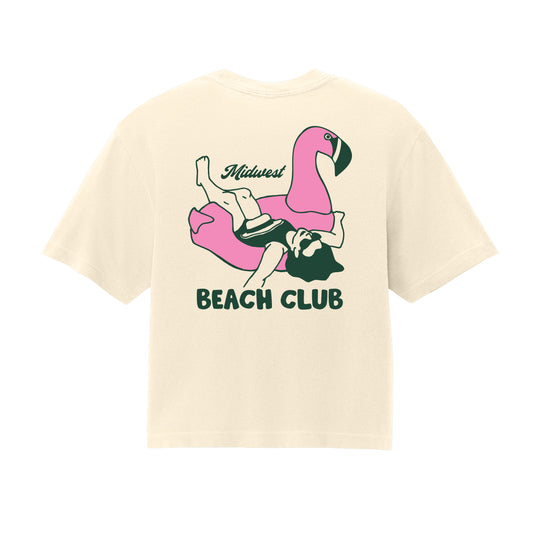 Beach Club Ladies Boxy Tee