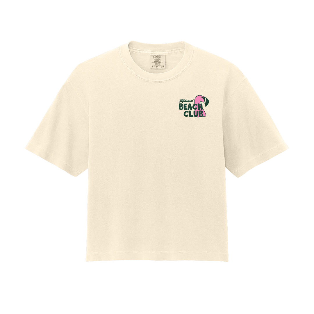 Beach Club Ladies Boxy Tee