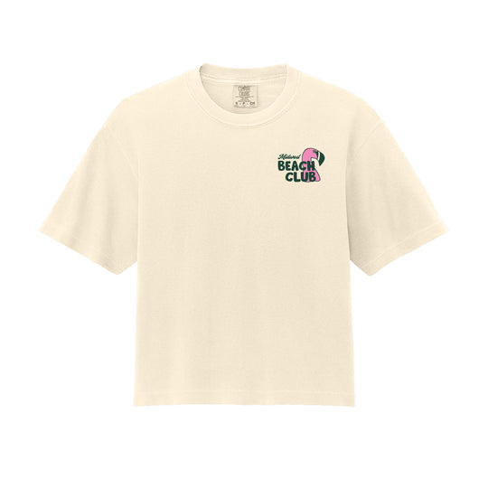 Beach Club Ladies Boxy Tee