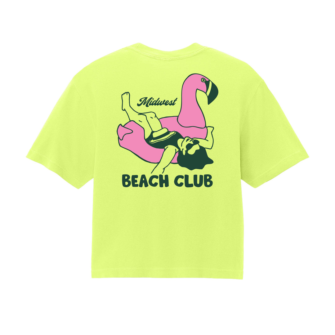 Beach Club Ladies Boxy Tee