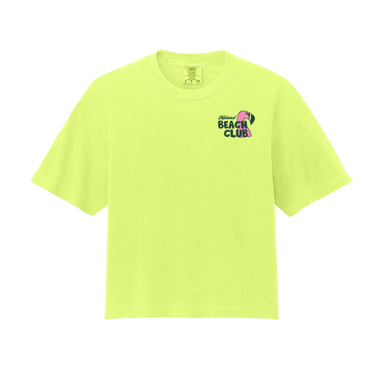 Beach Club Ladies Boxy Tee