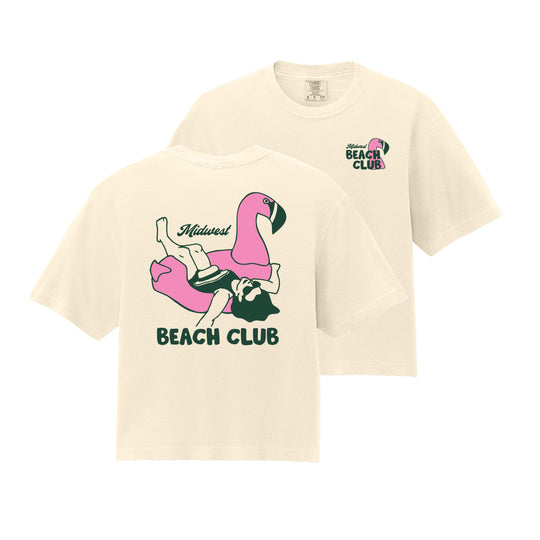 Beach Club Ladies Boxy Tee