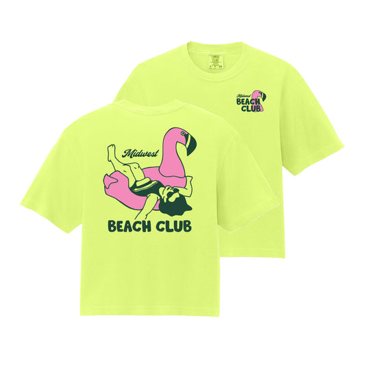 Beach Club Ladies Boxy Tee
