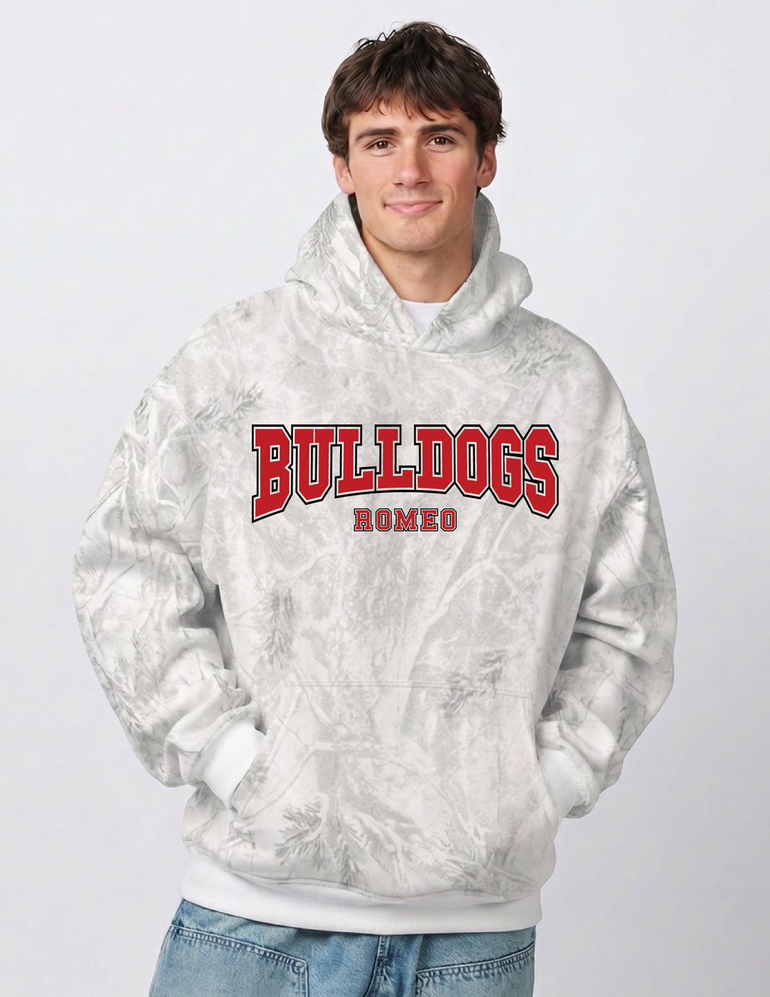 Bulldogs Romeo Camo Hoodie
