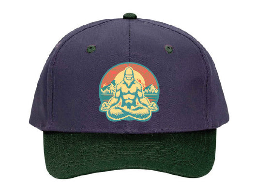 Meditating Sasquatch Twill Hat