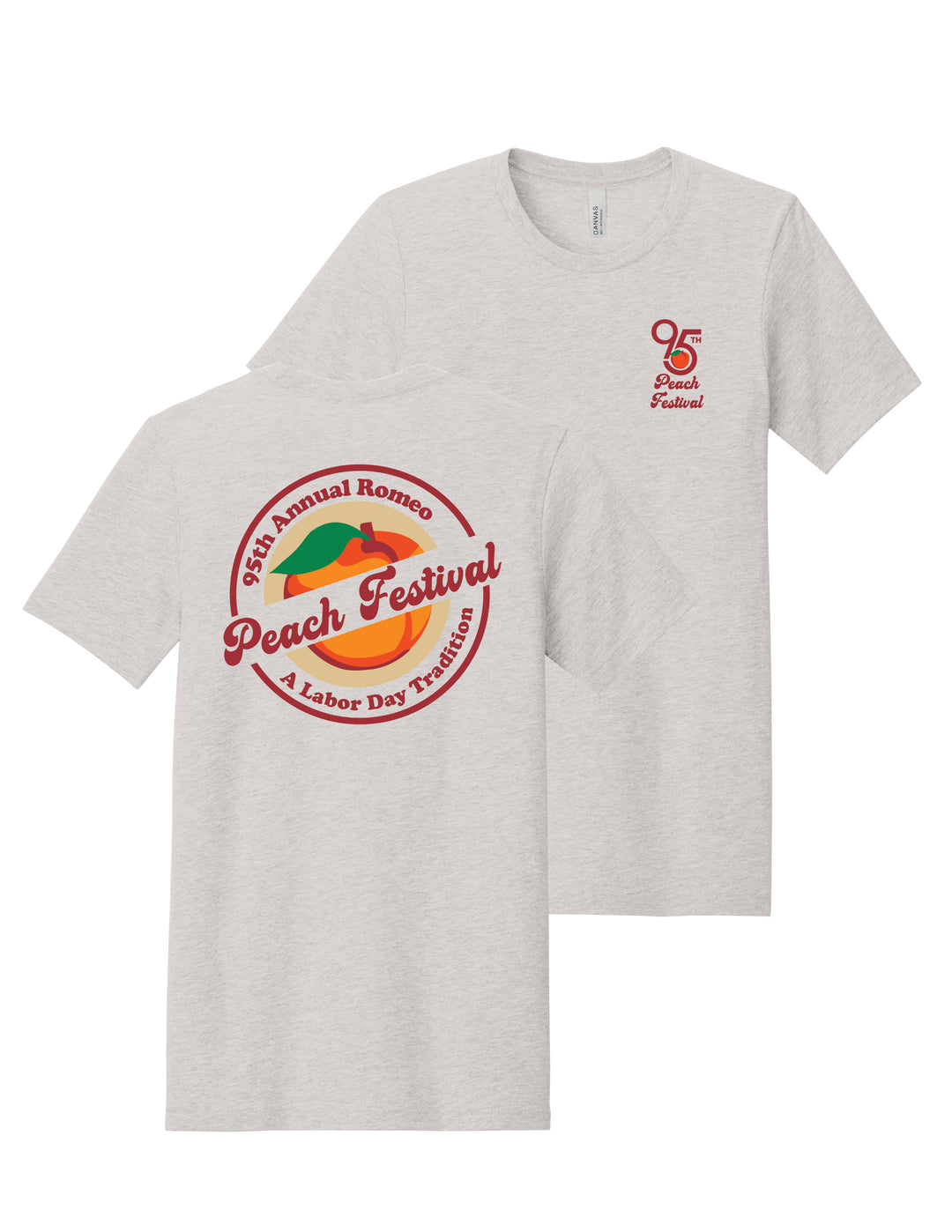 Official Peach Festival Tee of 2026