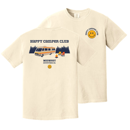 Happy Camper T-shirt &amp; Hoodie