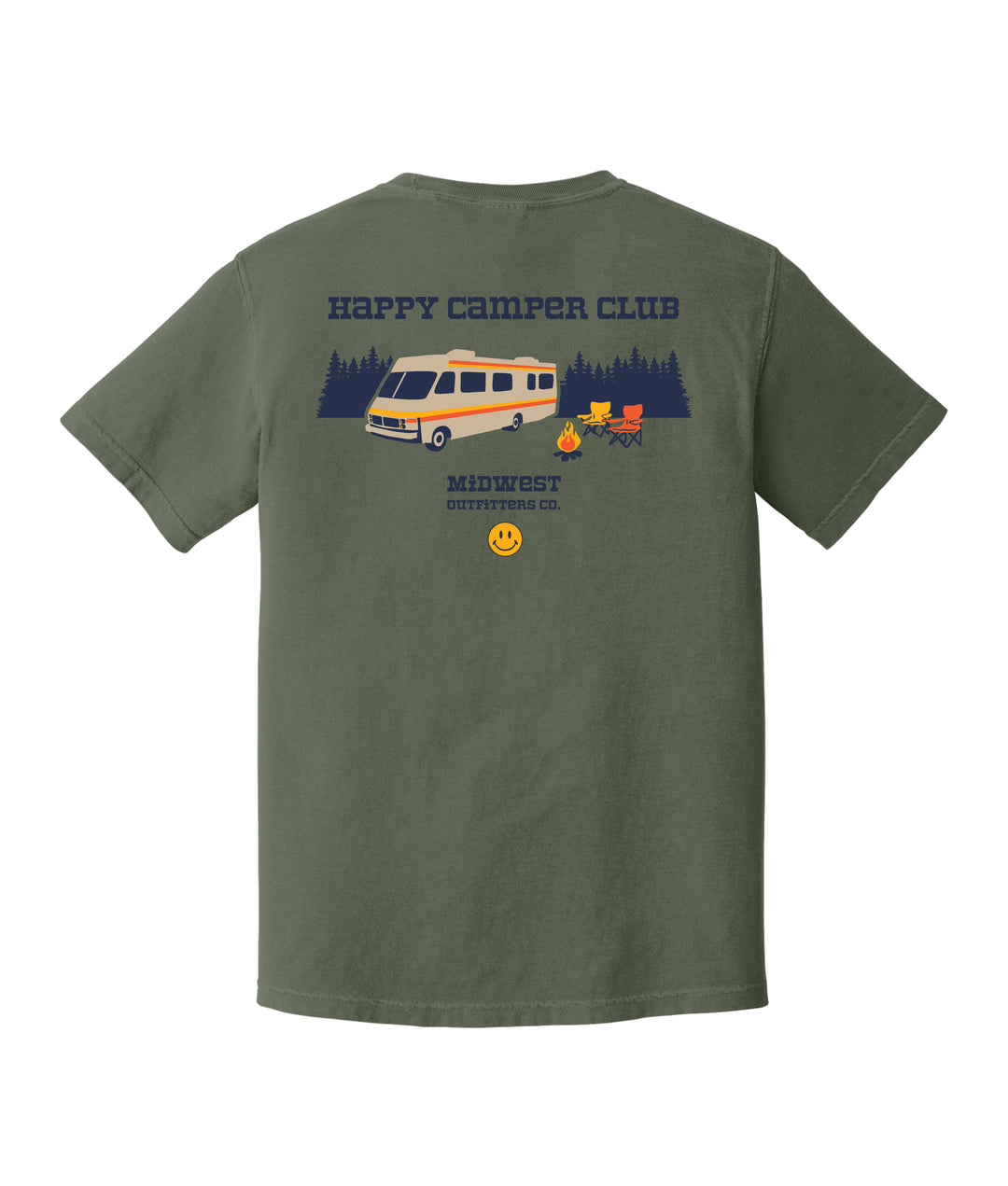 Happy Camper T-shirt &amp; Hoodie