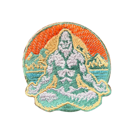 Meditating Sasquatch Patch