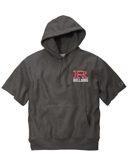 R Bulldogs Champion Short Sleeve Hooded Sweatshirt