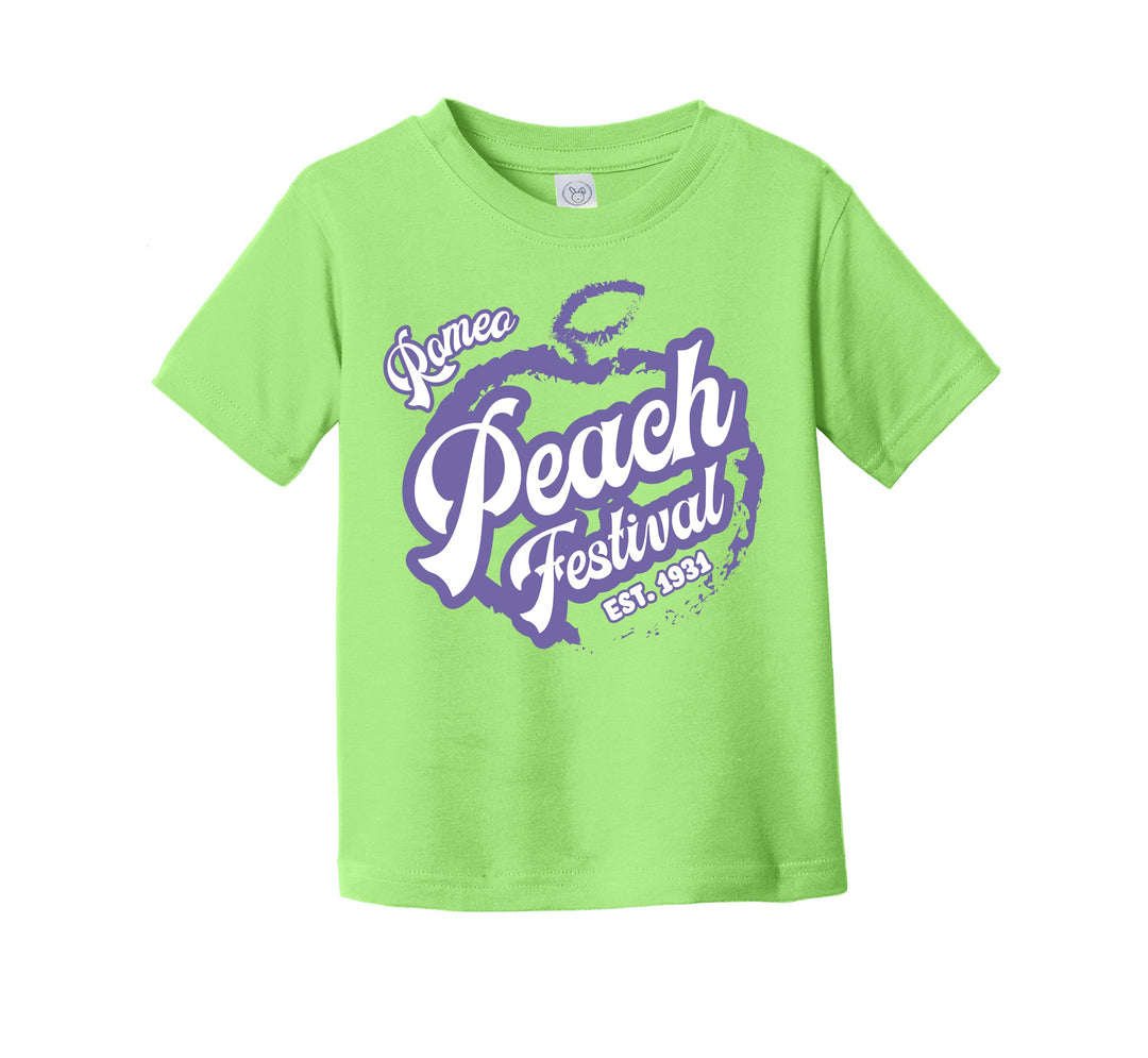 Romeo Peach Festival Est. Toddler &amp; Youth Tee