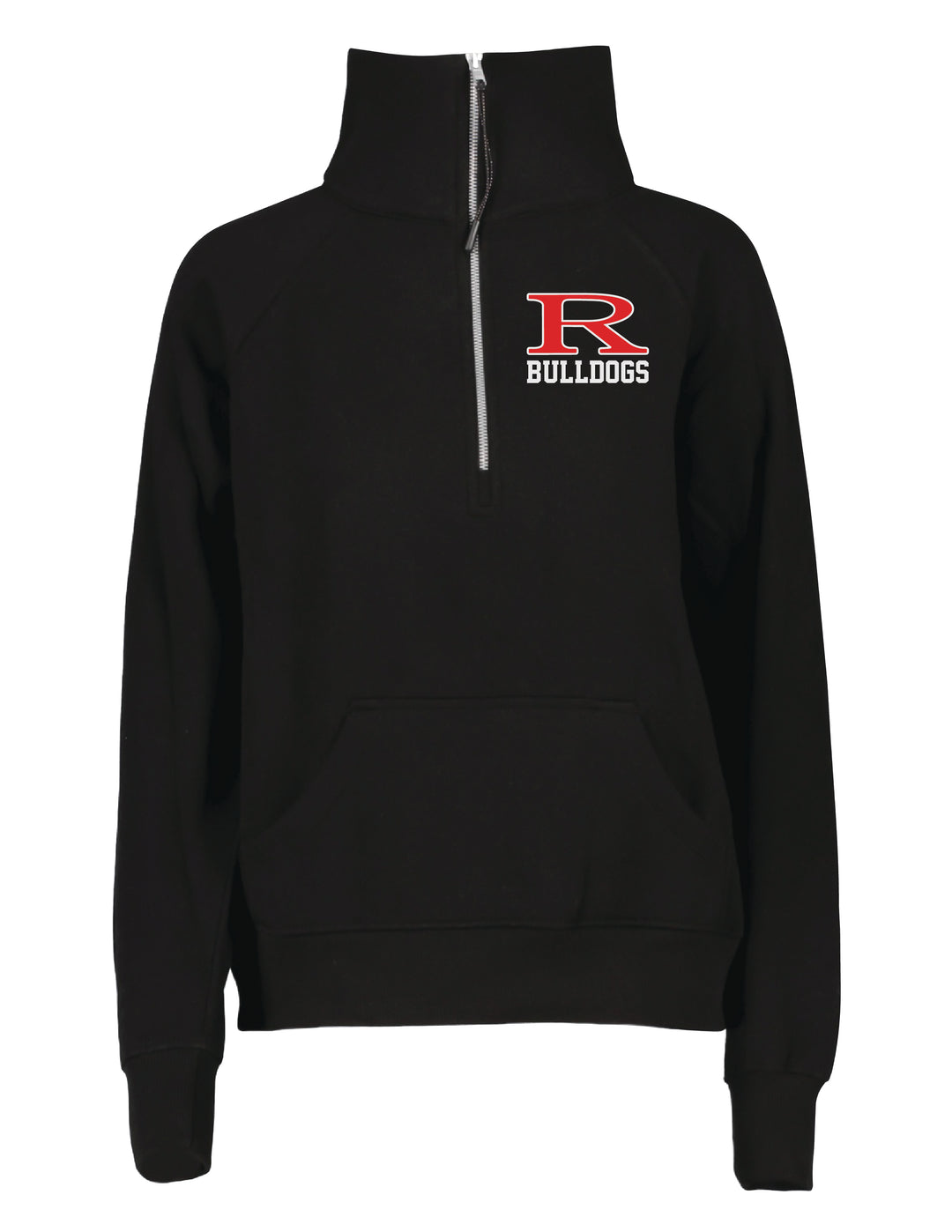 Romeo Bulldogs Ladies Boxy Half-Zip Fleece