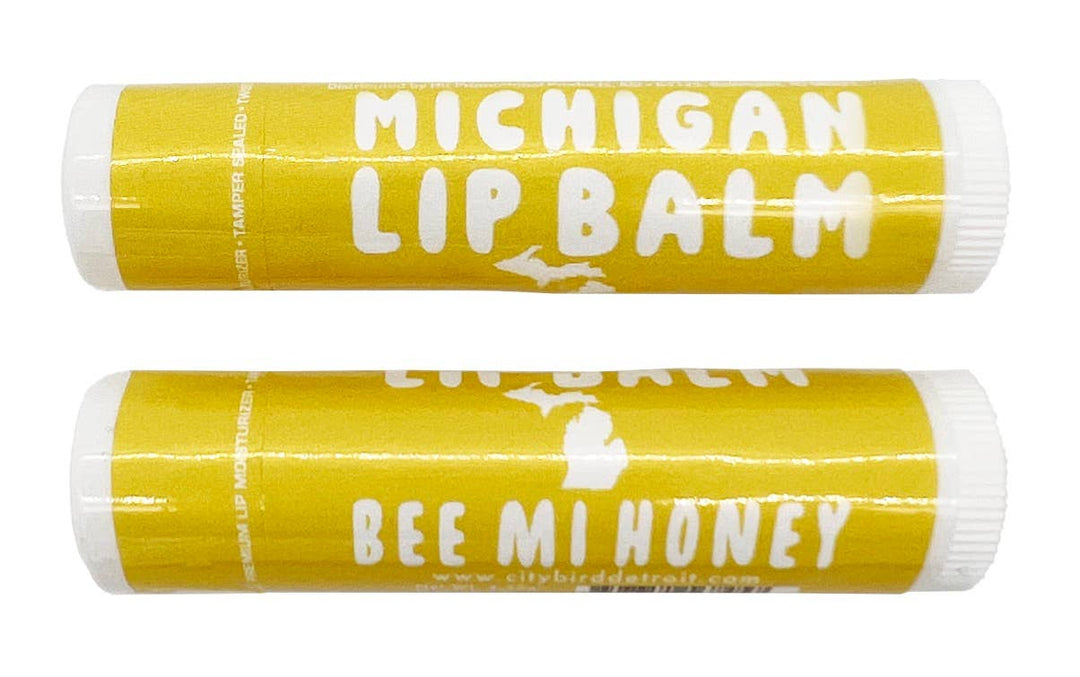 Michigan Organic Beeswax Lip Balm Be MI Honey