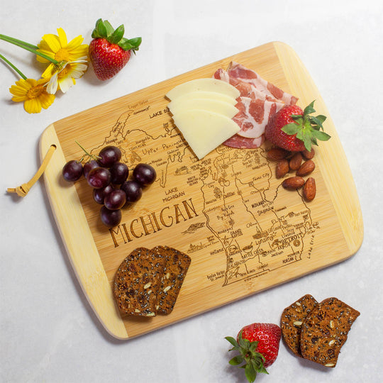 A Slice of Life Michigan Cutting &amp; Charcuterie Board