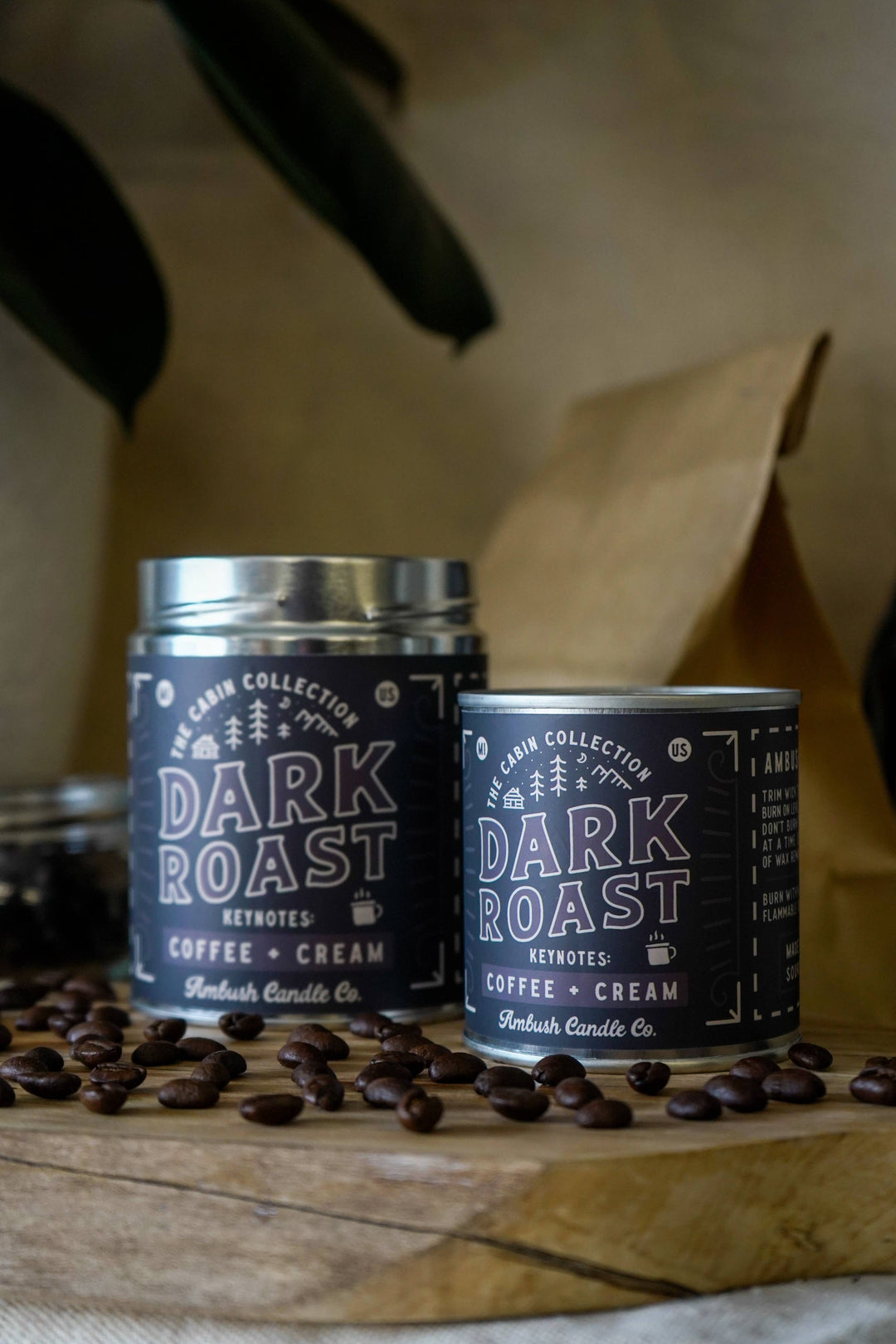 Dark Roast | Coffee + Cream Soy Candle