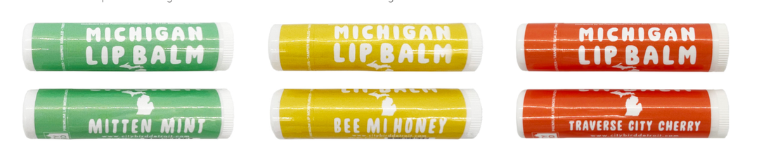 Michigan Organic Beeswax Lip Balm, Faygo Red Pop