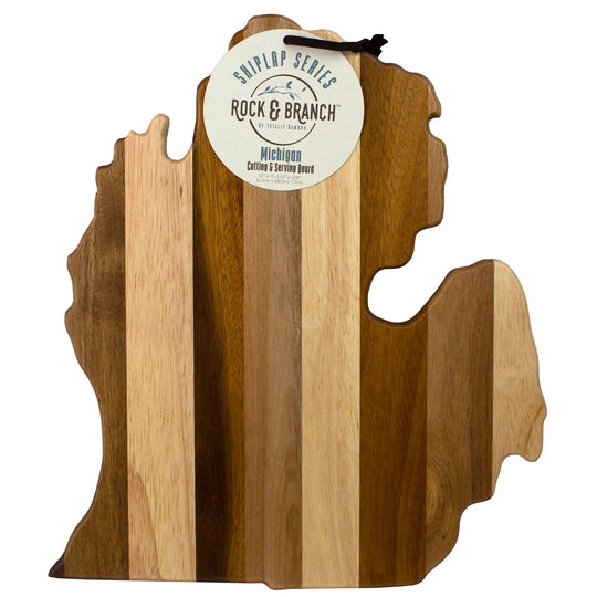 Rock &amp; Branch® Shiplap Series Michigan Serving Board