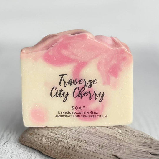Traverse City Cherry Soap - By Lake Soap Co