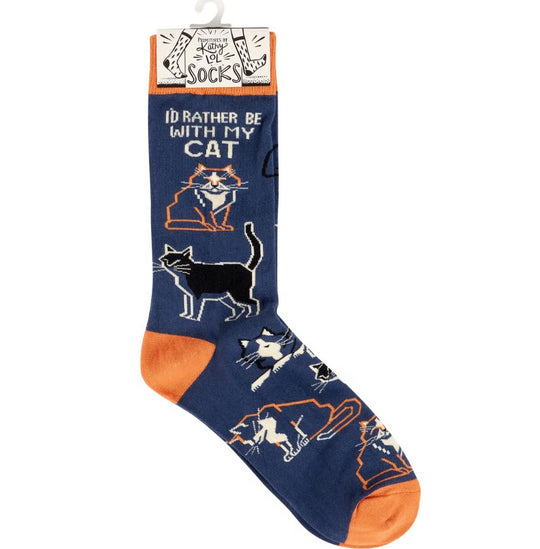 Rather Be With My Cat Socks