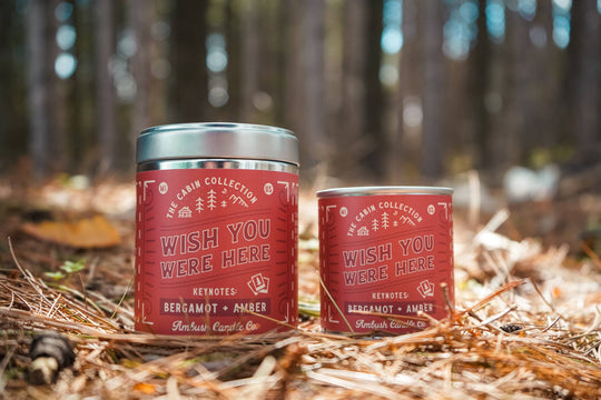Wish You Were Here | Bergamot + Amber Soy Candle