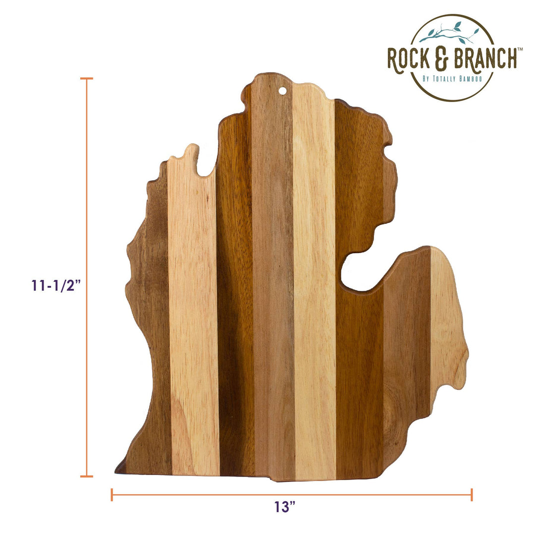 Rock &amp; Branch® Shiplap Series Michigan Serving Board