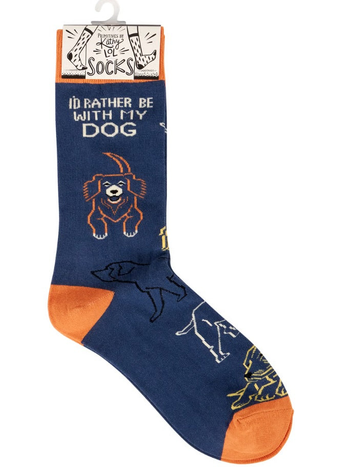 Rather Be With My Dog Socks