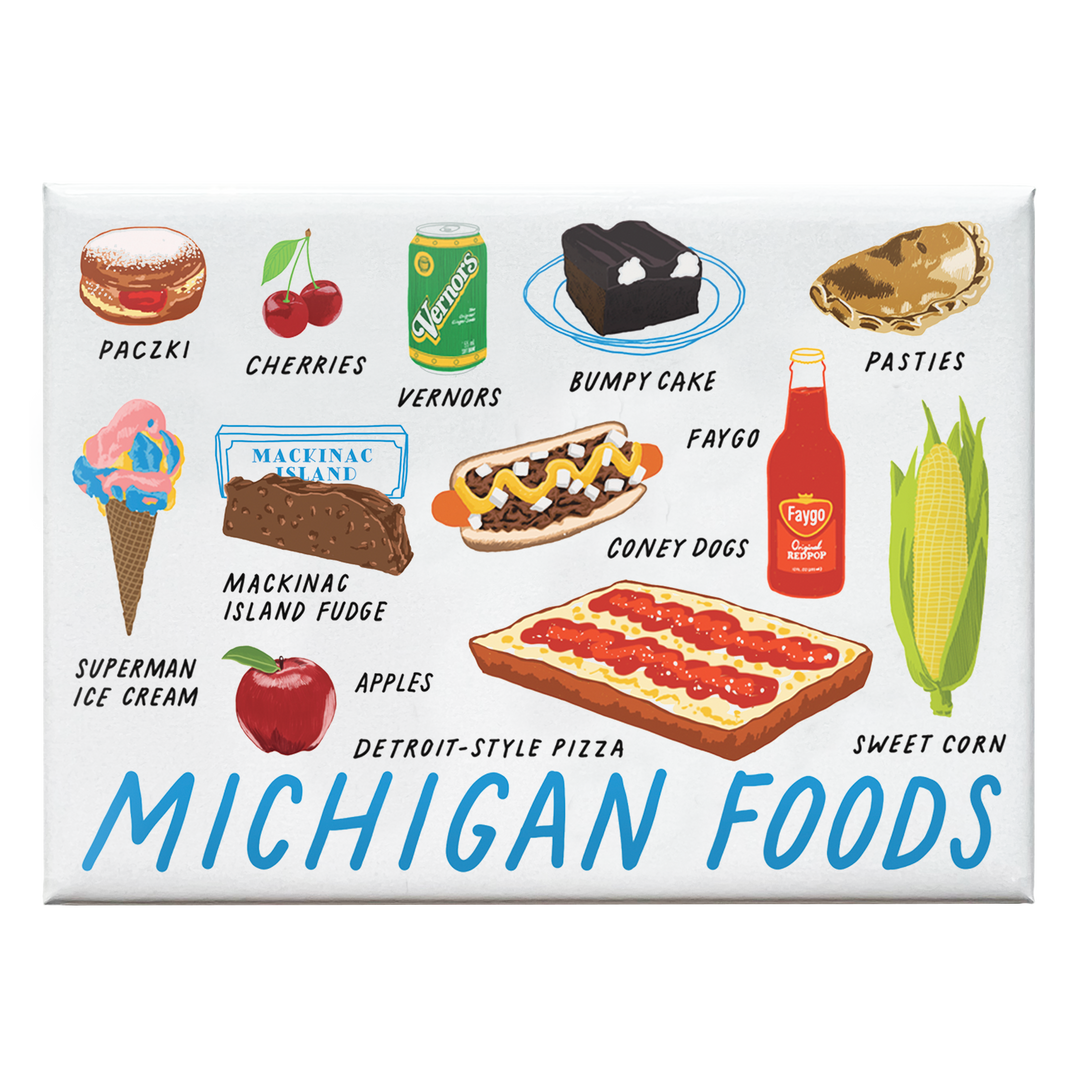 Michigan Foods Magnet