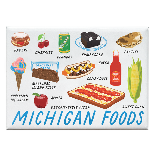 Michigan Foods Magnet