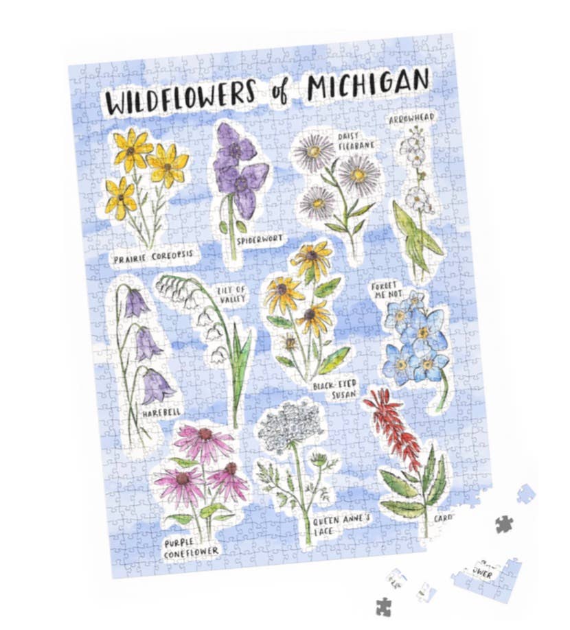 Wildflowers of Michigan Puzzle