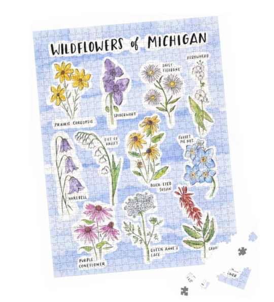 Wildflowers of Michigan Puzzle