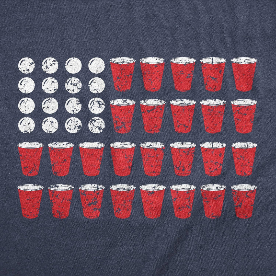 Beer Pong Flag Men&