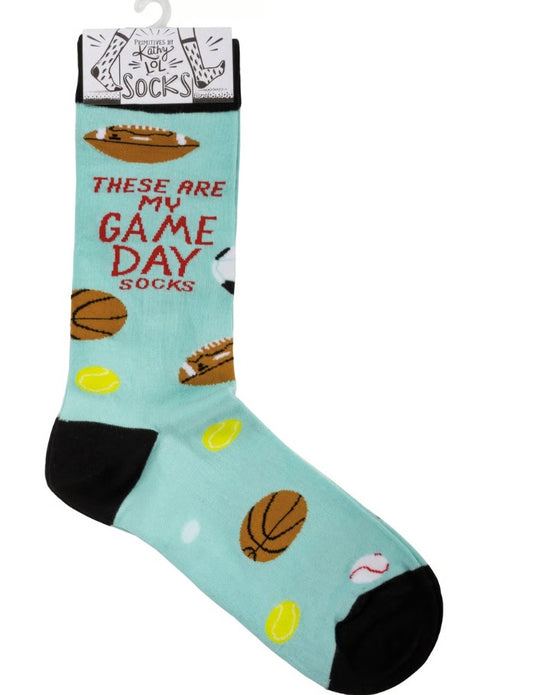 These Are My Game Day Socks