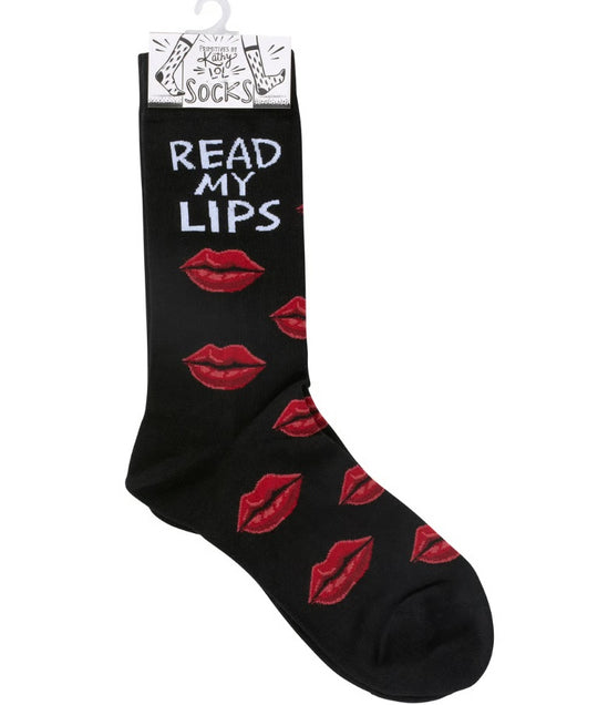 Read My Lips Socks