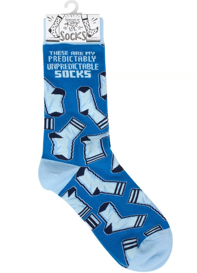 My Predictably Unpredictable Socks