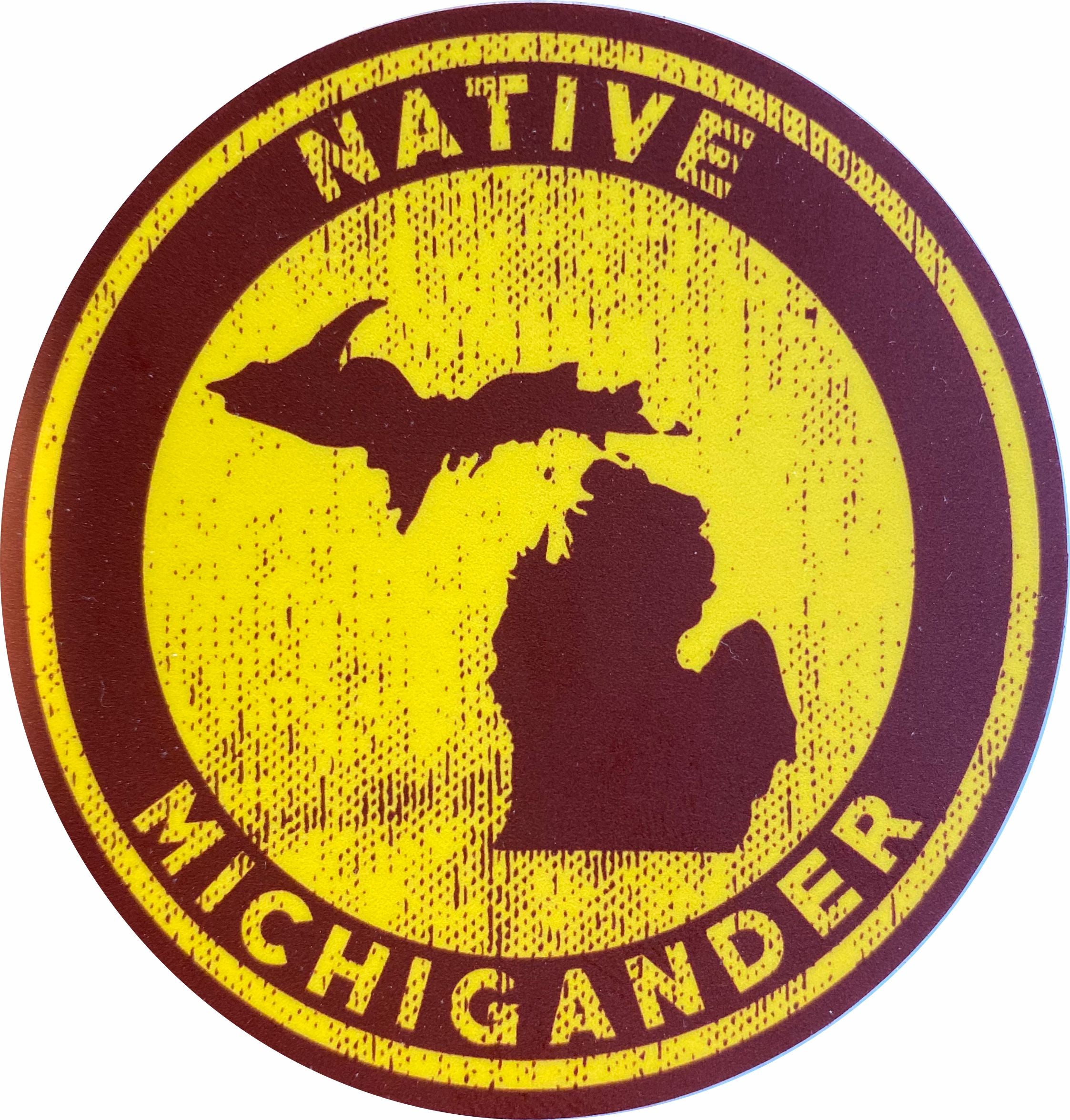 Native Michigander Sticker – FAMS