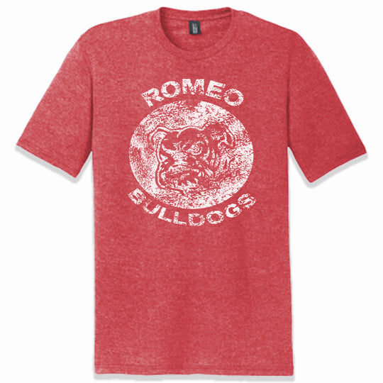 Vintage Bulldog Triblend Tee